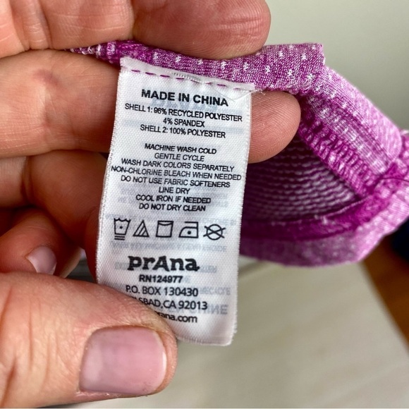 Prana Polo Kinley pink performance short sleeve dress size M - Picture 9 of 15